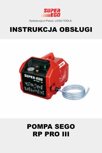Instrukcja  SEGO RP-PRO-III