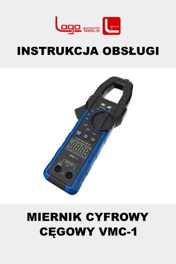 INSTRUKCJA OBSŁUGI  ⇣ MIERNIK CYFROWY CĘGOWY VMC-1