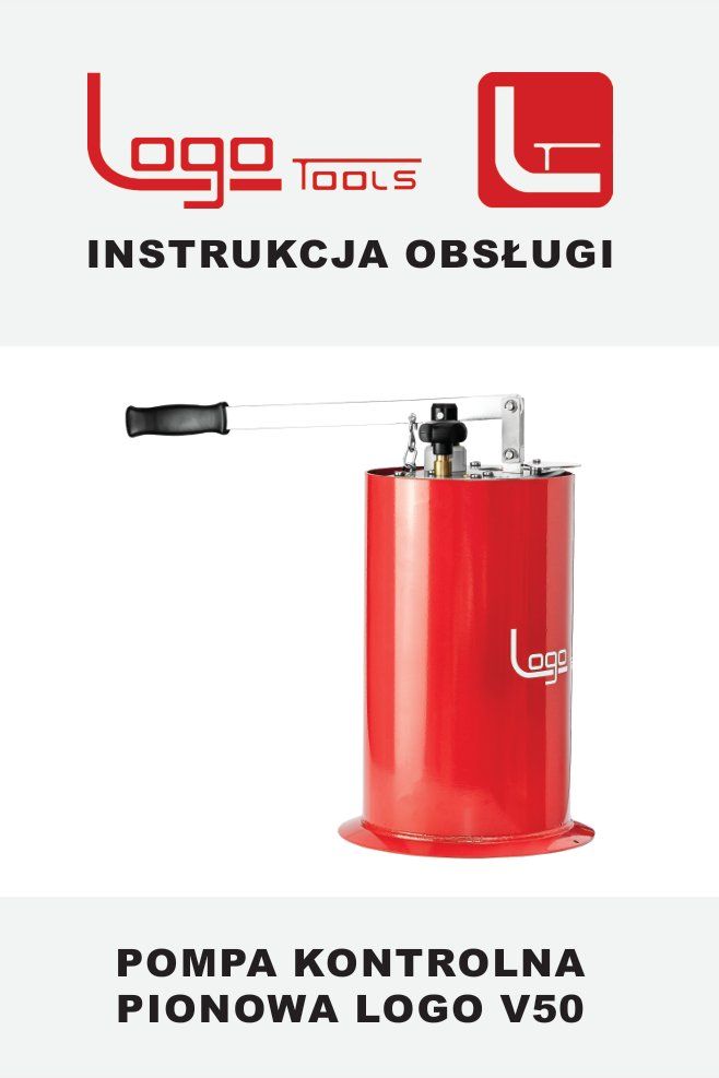 instrukcja obsługi pompy kontrolnej Logo V50