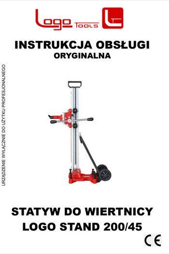 instrukcja obsługi Wiertnica stand