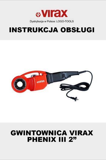 INSTRUKCJA Gwinciarka VIRAX Phenix III