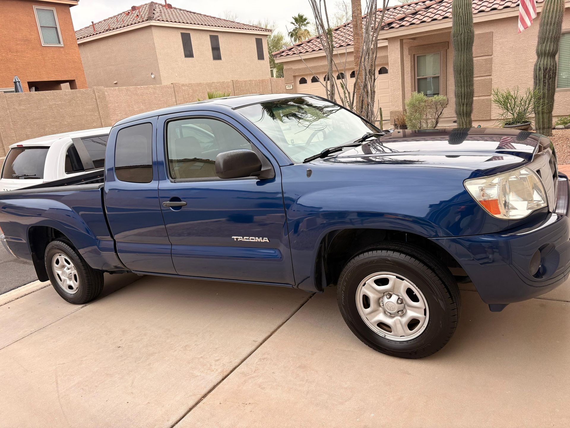 Older Toyota Tacoma ceramic coating by South Mountain Auto Detail in Chandler AZ