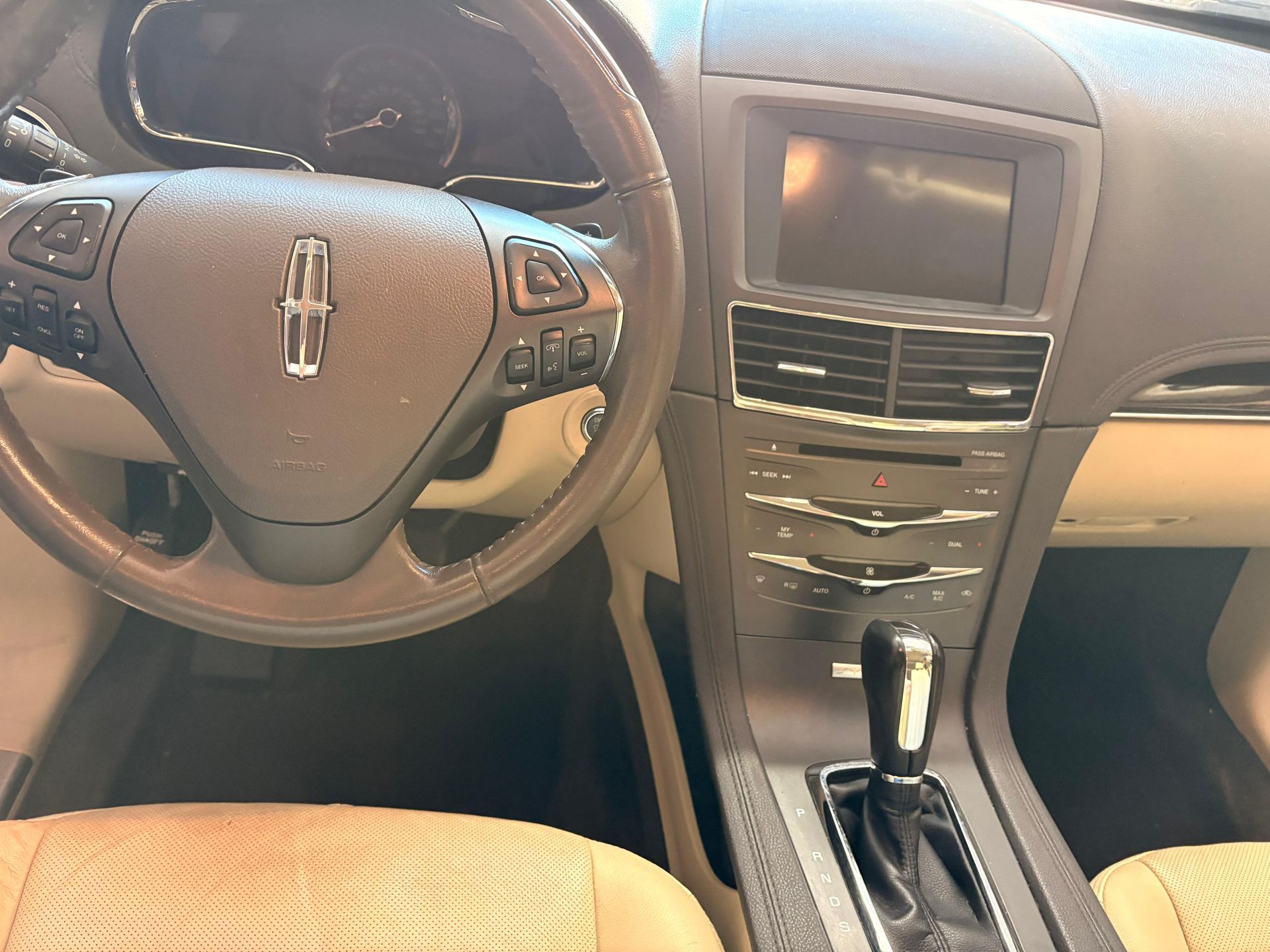 South Mountain Auto Detail mobile interior detailing a Lincoln SUV at a customer’s house in the Phx
