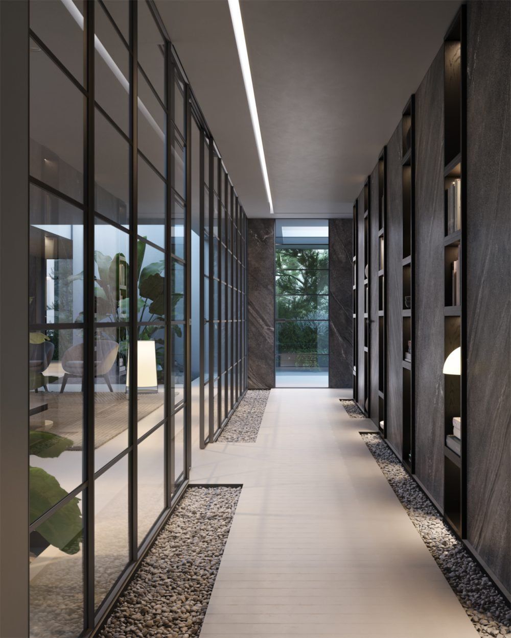 porte garofoli vetro