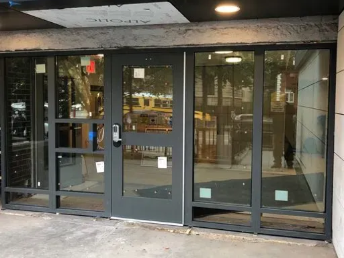 Aluminum storefront doors NYC, Westchester, and NJ