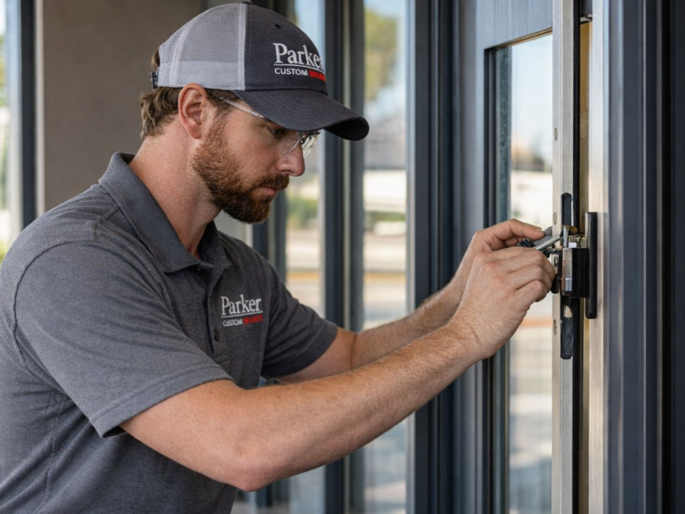 Commercial storefront door installation and repair in NYC