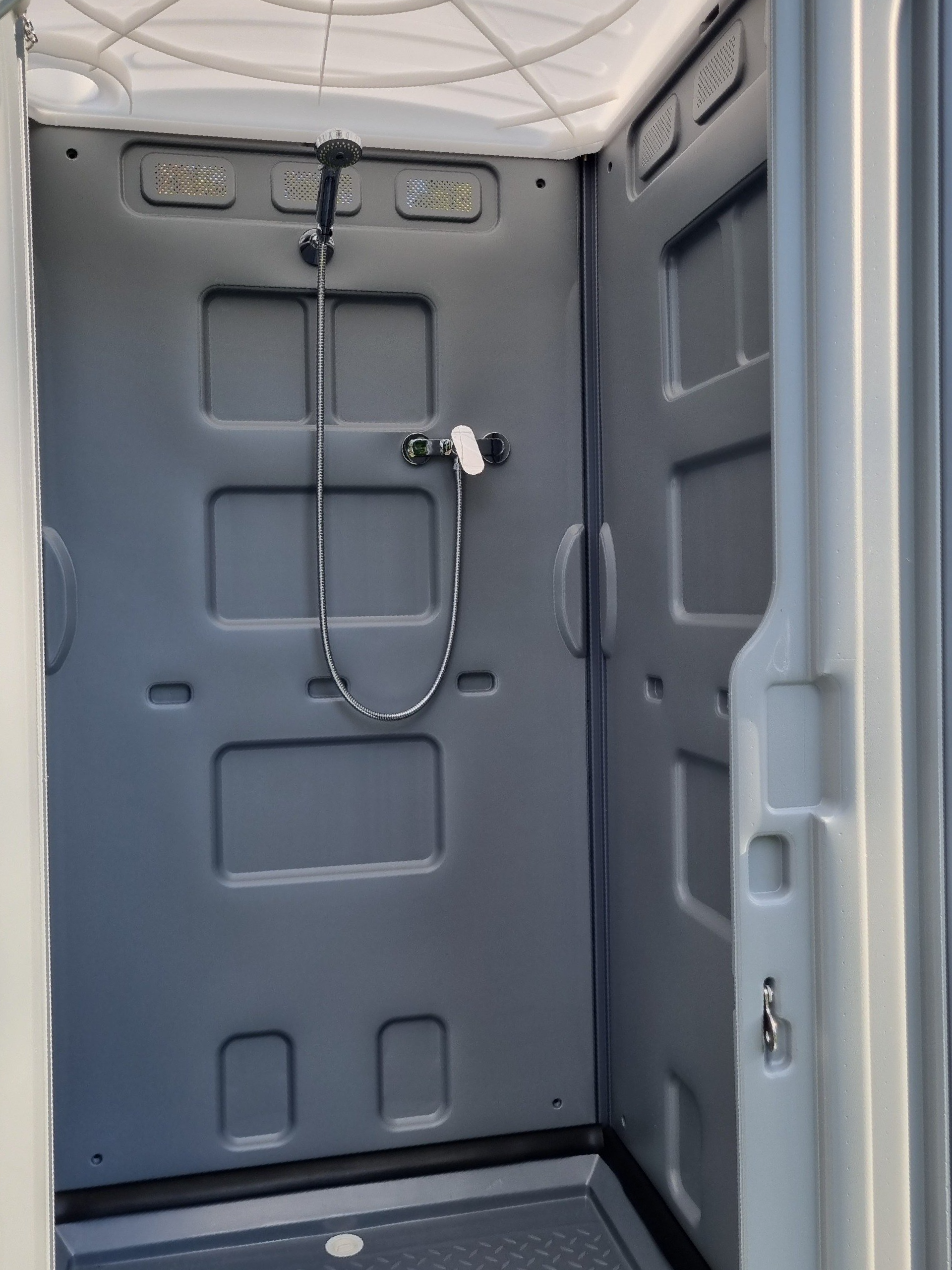 Grey Portaloos — Toilet Hire in Sunshine Coast, QLD