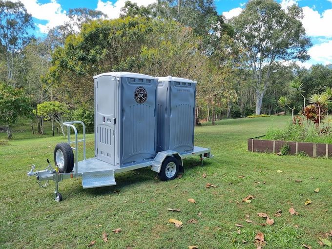 Premium double portaloo — Toilet Hire in Sunshine Coast, QLD