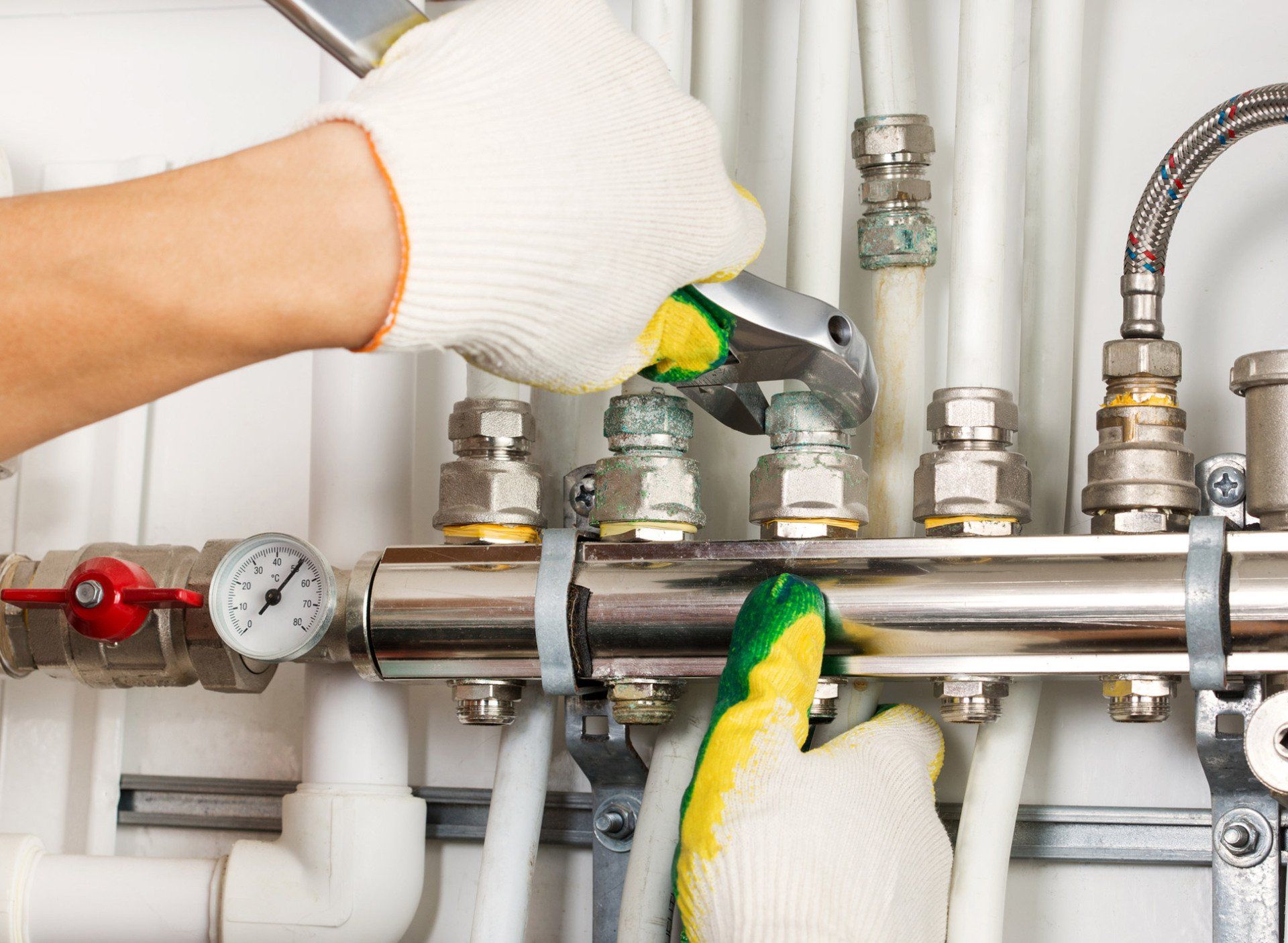 Repairing a Water Heater — Bremerton, WA — Rolling Bay Plumbing