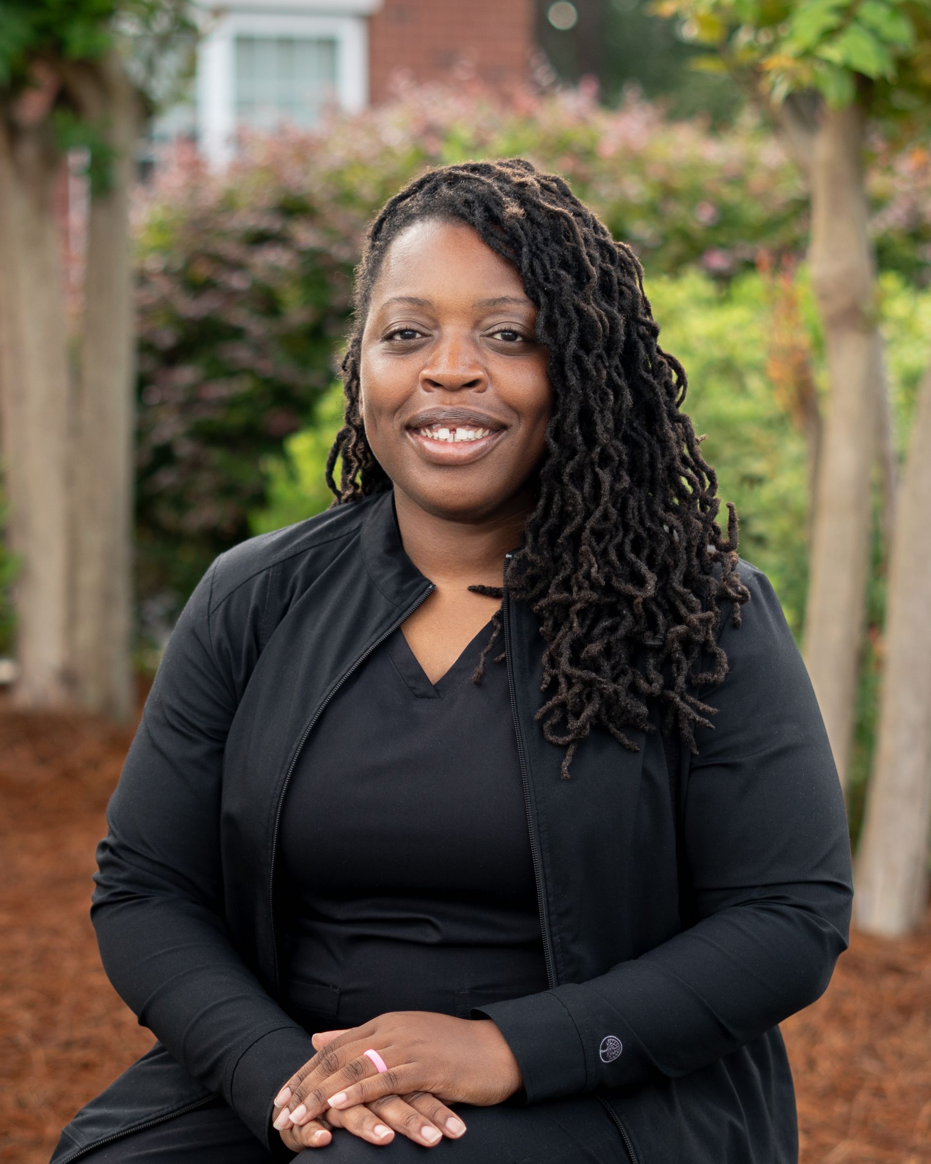 headshot of Dr. Lauri Bullen OB/GYN outdoors