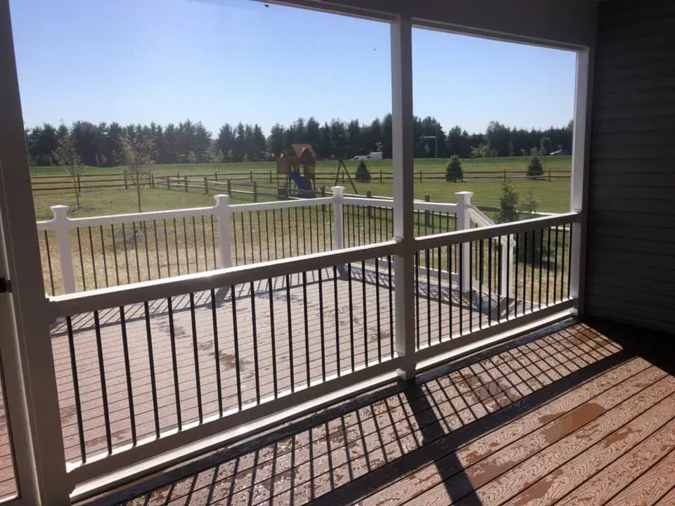 Outside View From Deck - Bear, DE - High Caliber Decks