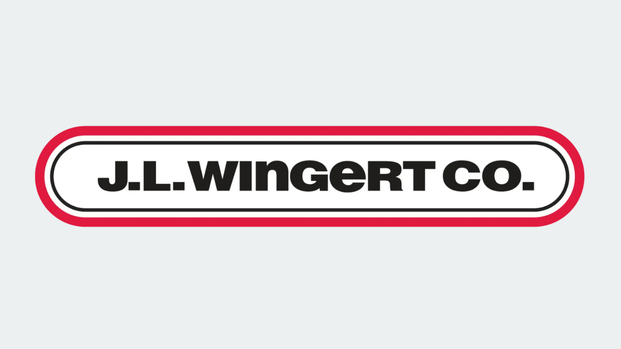j.l. wingert co. logo on a white background