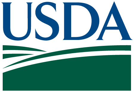green and blue logo for the USDA Food Sponsor