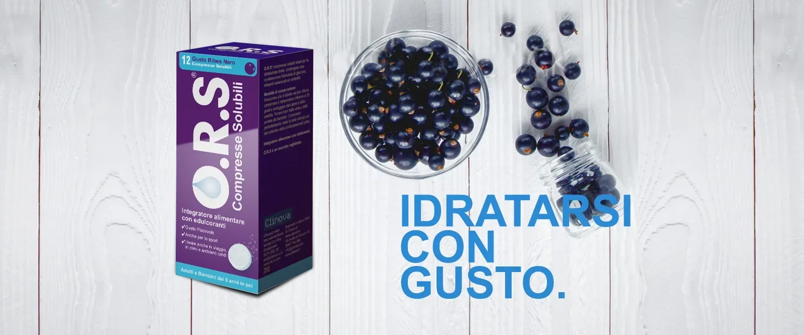 Proposta di comunicazione pubblicitaria per un innovativo integratore di sali minerali gusto mirtillo