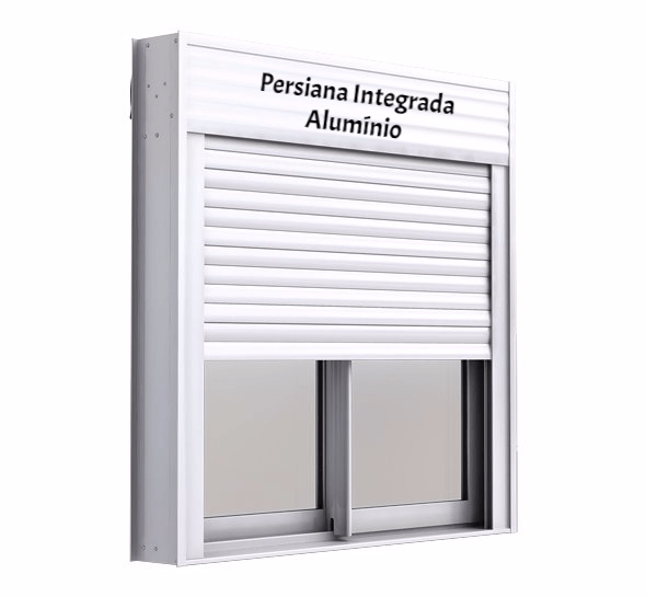 Persiana Integrada de Alumínio