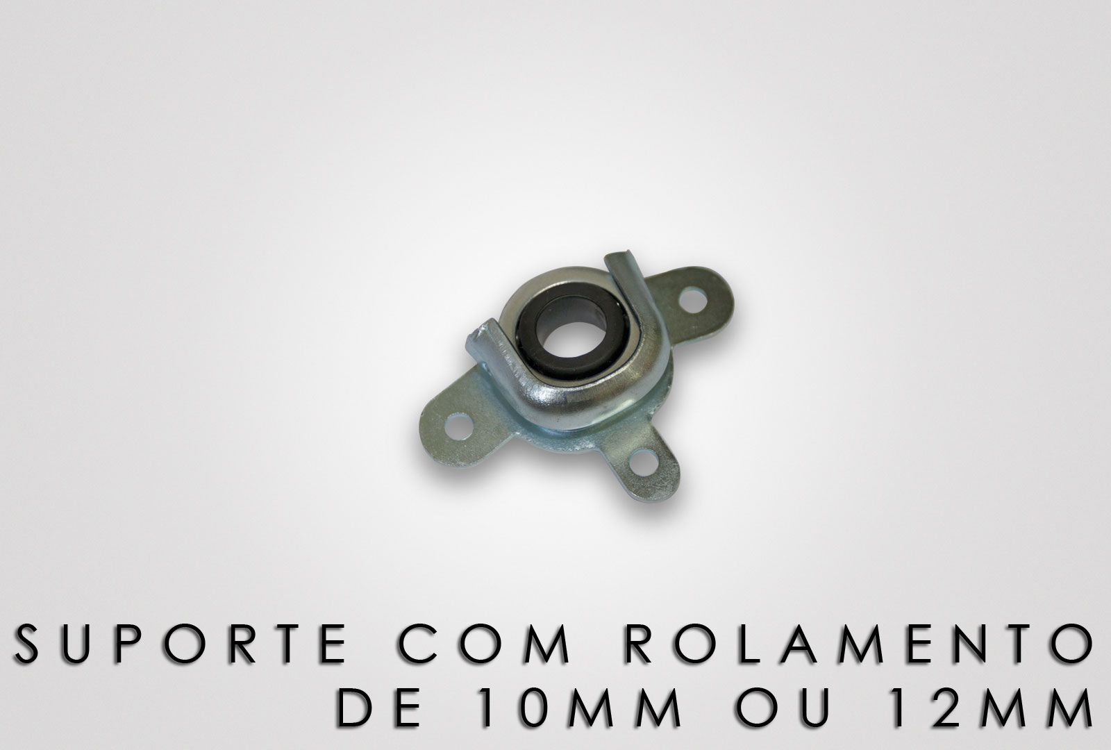 suporte com rolamento de 10mm ou 12mm