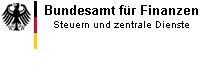 Logo Bundesamt für Finanzen – Steuern und zentrale dienste
