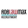 A logo for roblawmax recruitment is shown on a white background.
