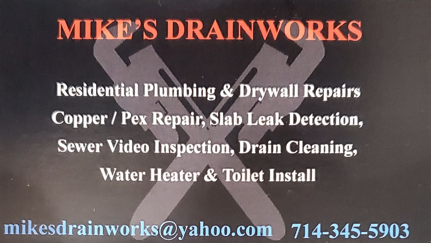 Mikes Drainworks Logo