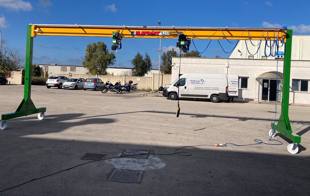 GRU A PORTALE PORTATA T.1.0 ELEPHANT