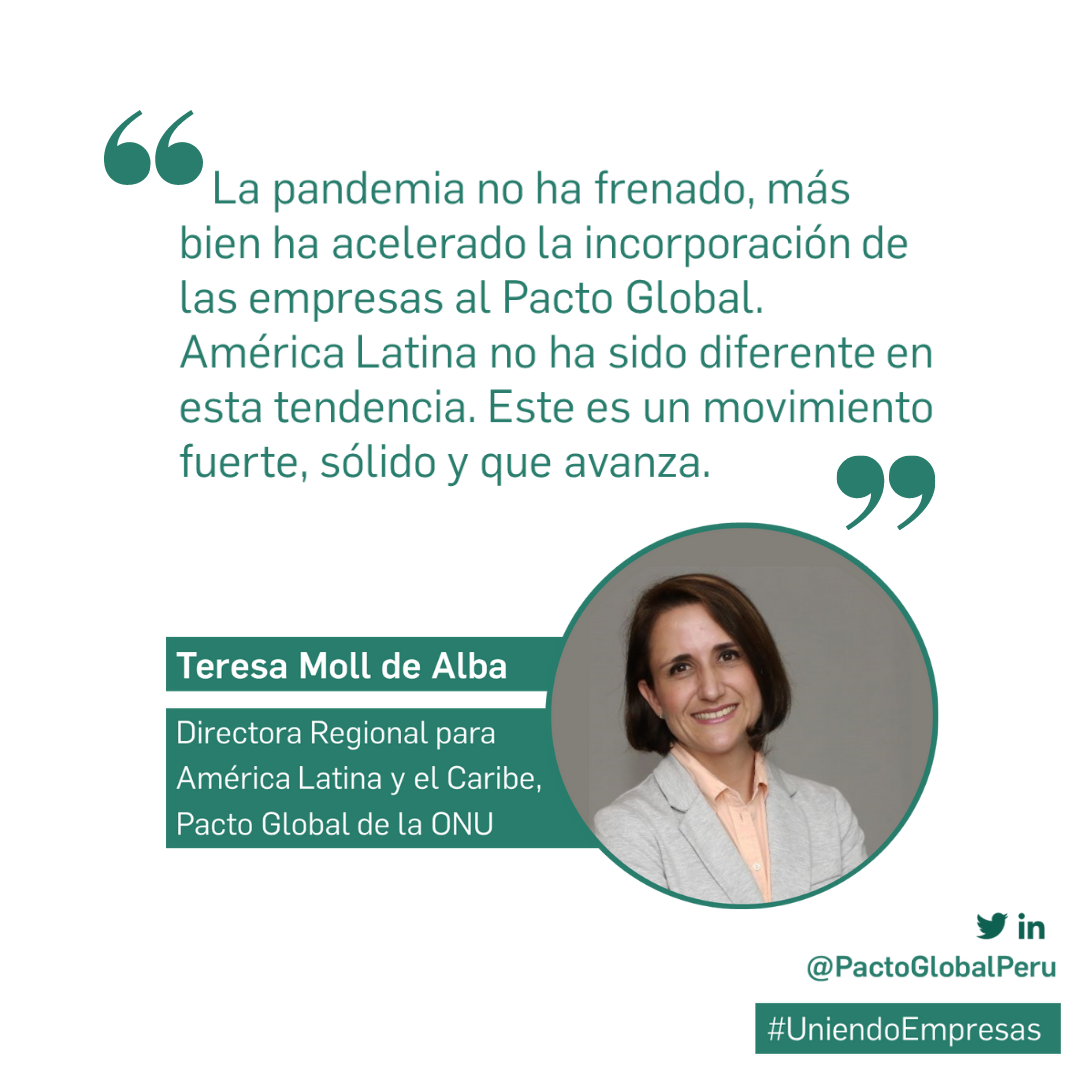 El Pacto Global presenta su ruta de sostenibilidad en Perú.