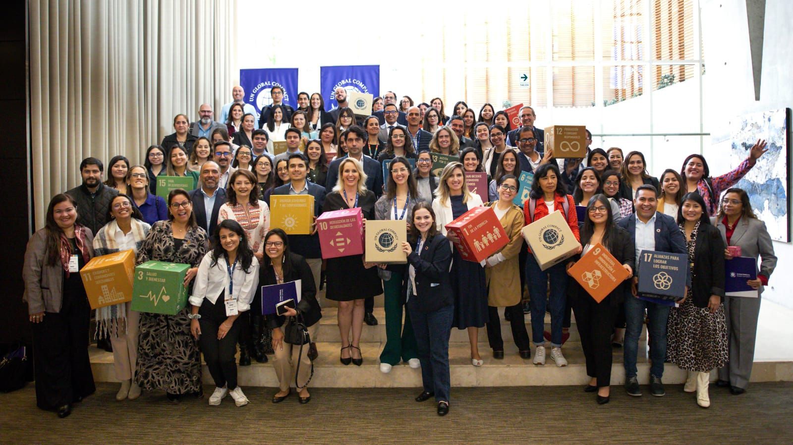 Participantes del Pacto Global en el 1° Foro Anual Pacto Global Perú (22ago23)