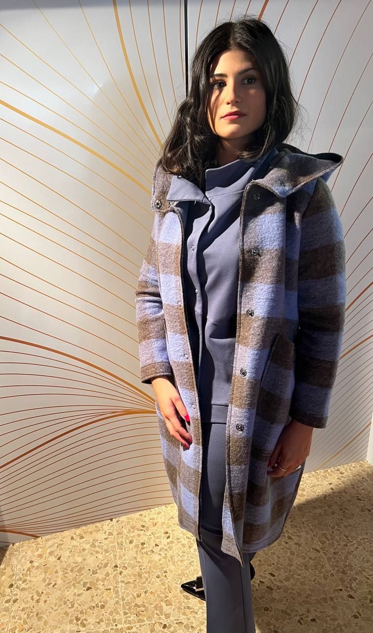 piumino donna ocnm inserti in pelliccia