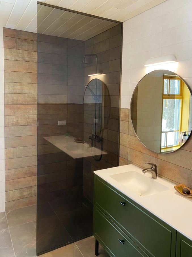 dušisein - pronks klaas