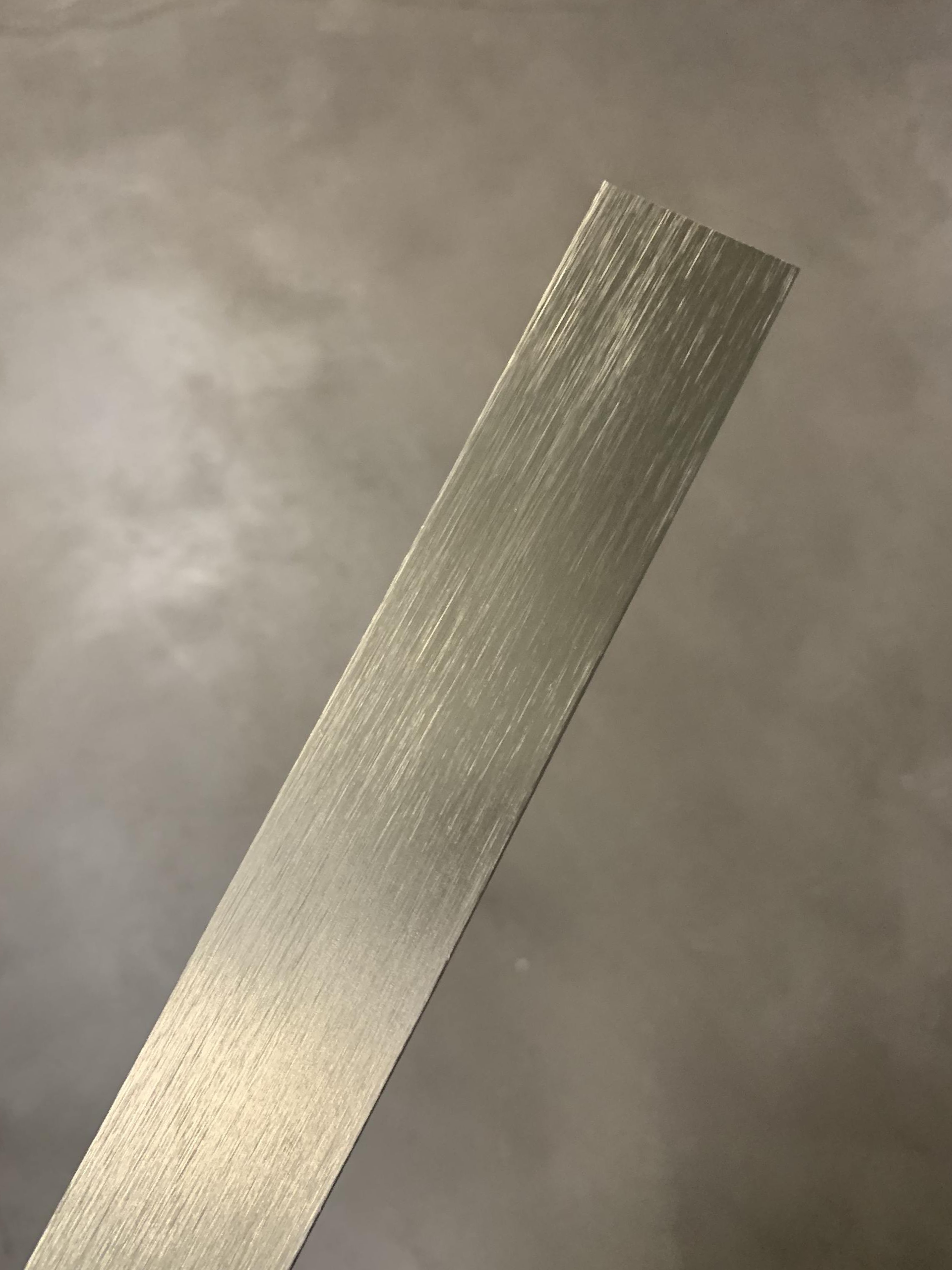 Harjatud roostevaba anodeering