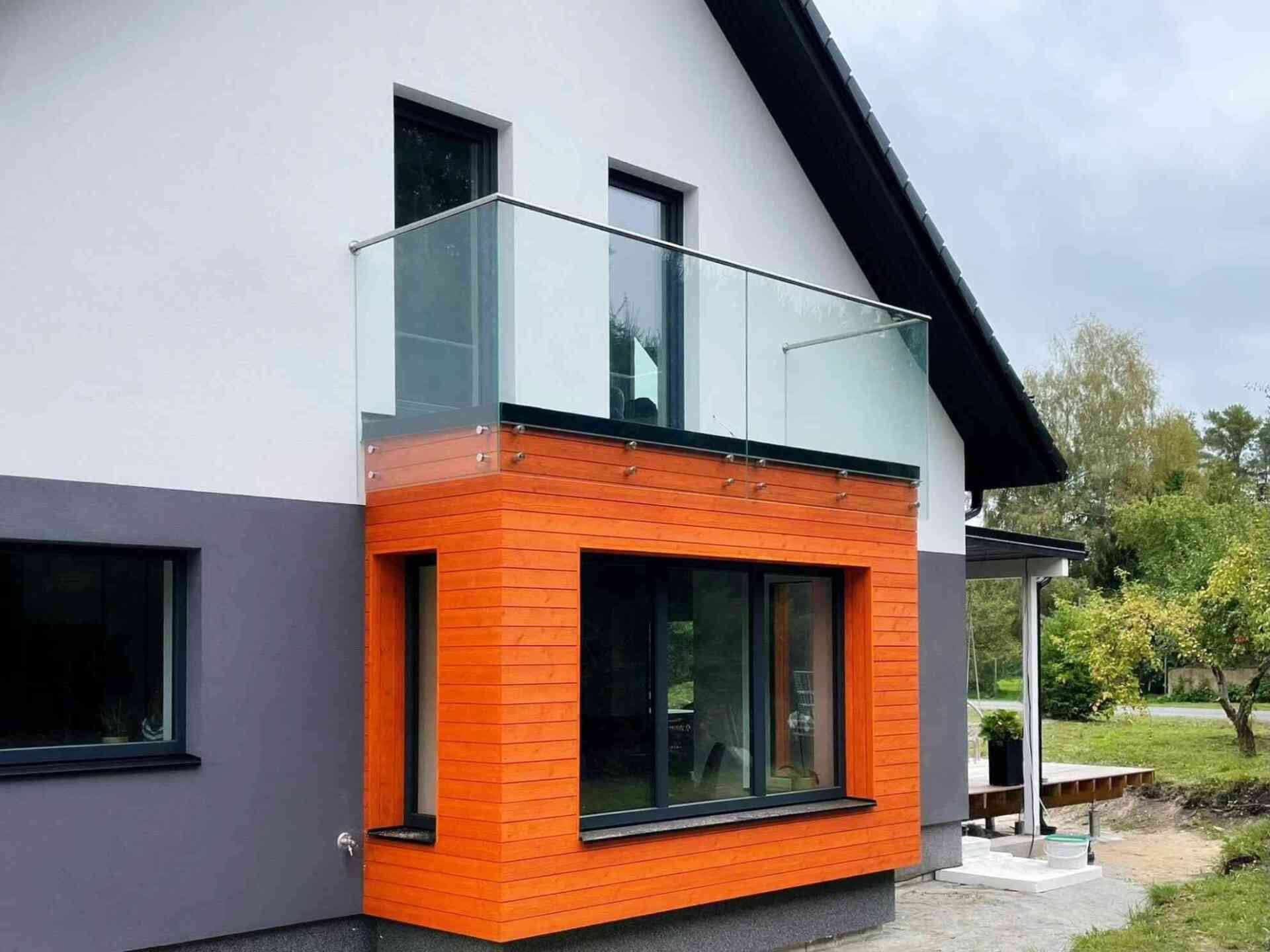 Piirdeklaasid, klaaspiirded, rõdupiirded