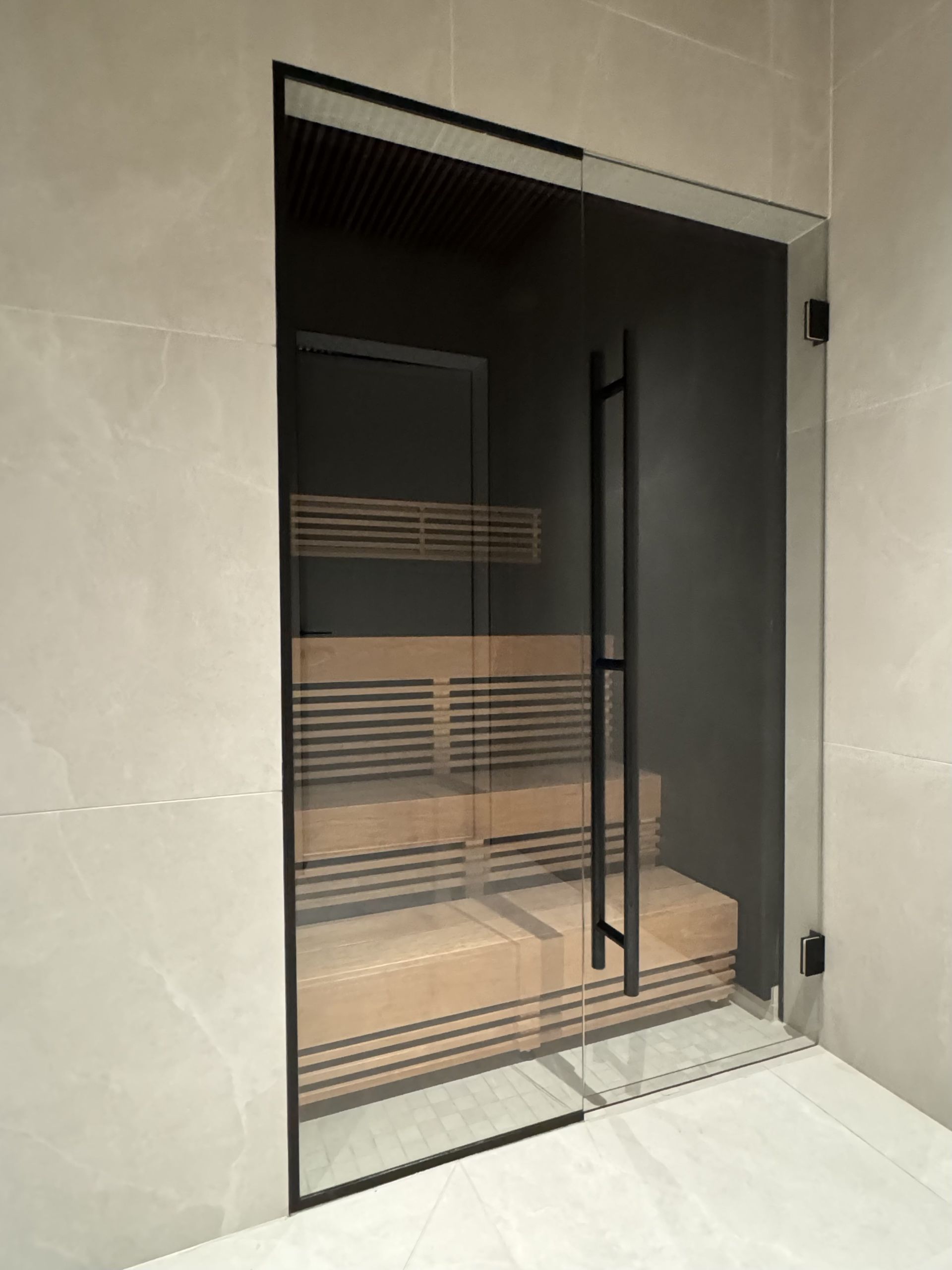 Sauna klaassein sauna klaasuks