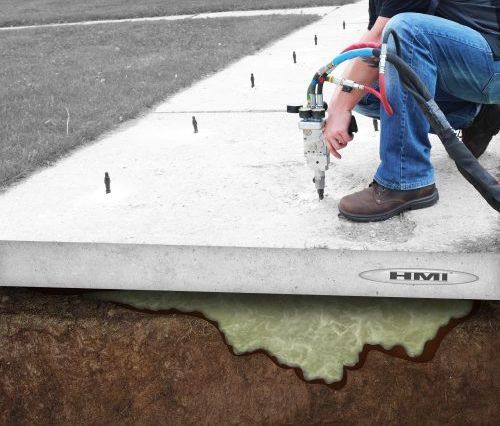 Polyurethane foam Leveling
