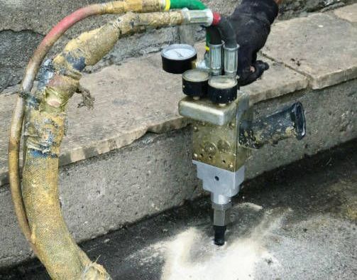 Poly Foam Concrete Injection