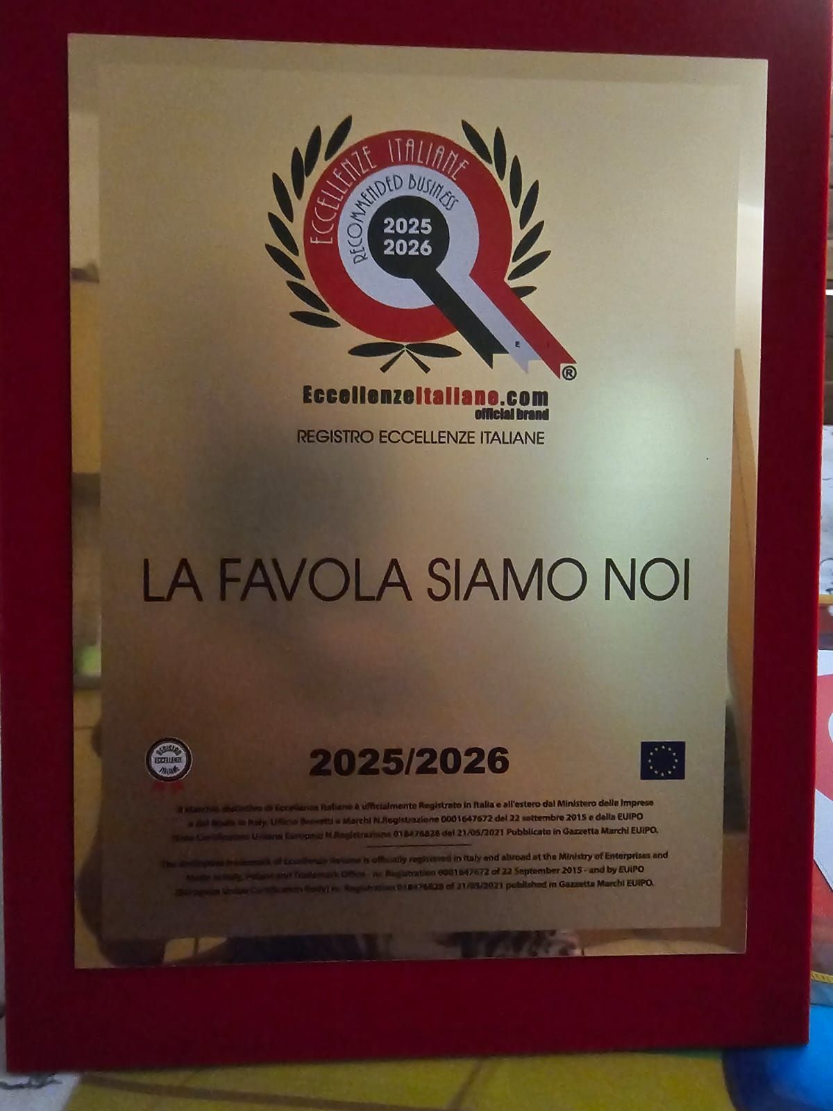 riconoscimento eccellenza italiana