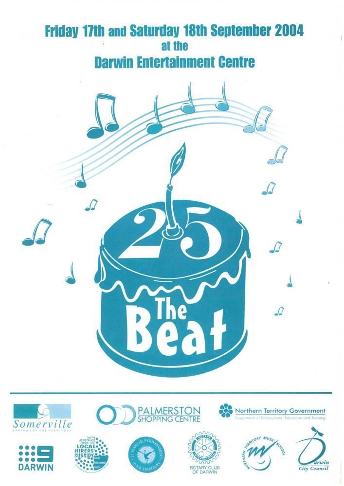 Image of a cake for the BEAT's 25 birthday 