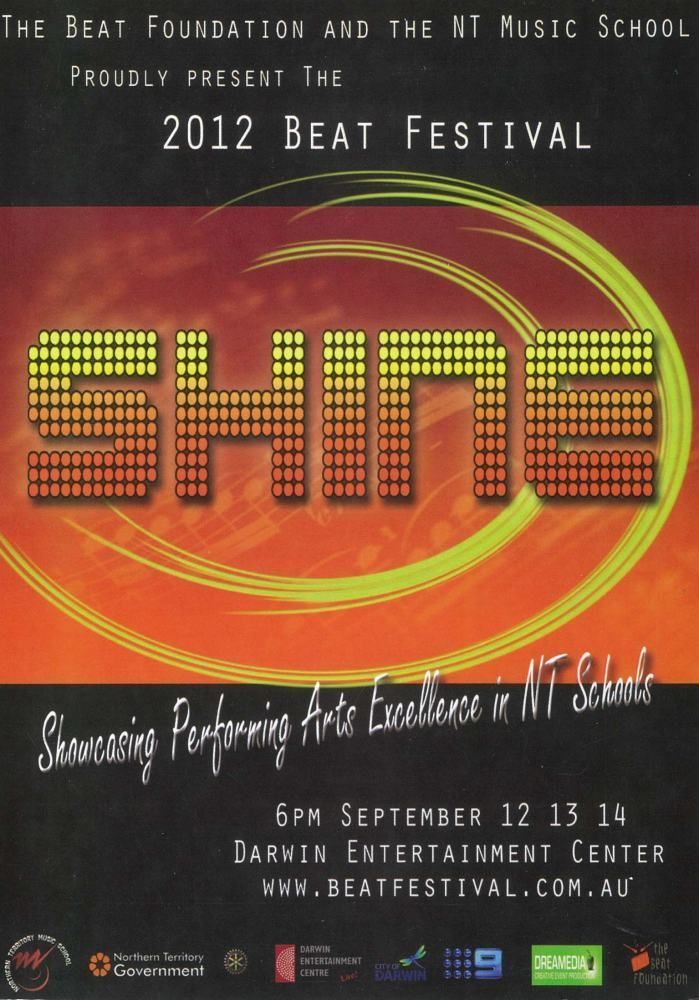BEAT Festival poster Shine