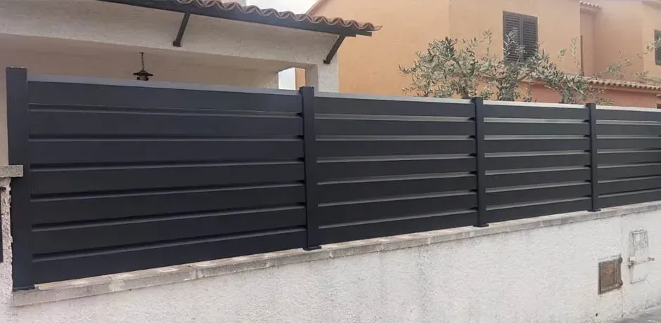 valla aluminio