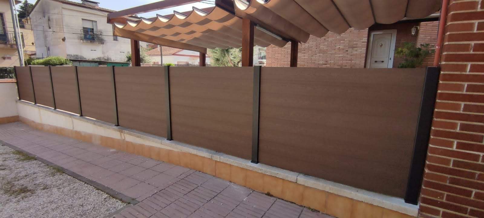 Valla madera composite