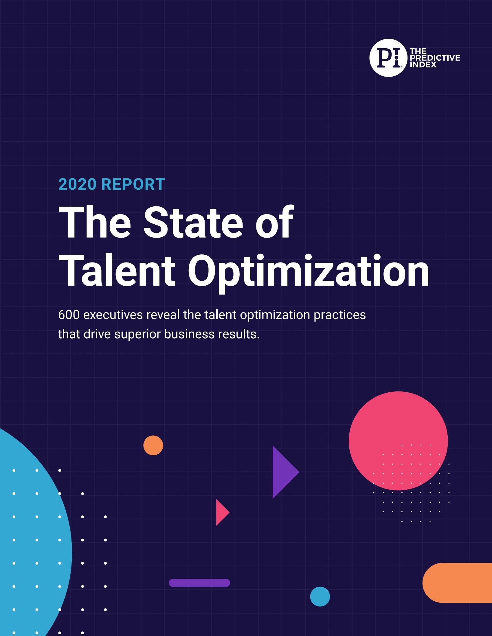 The State of Talent Optimization 2020 Report