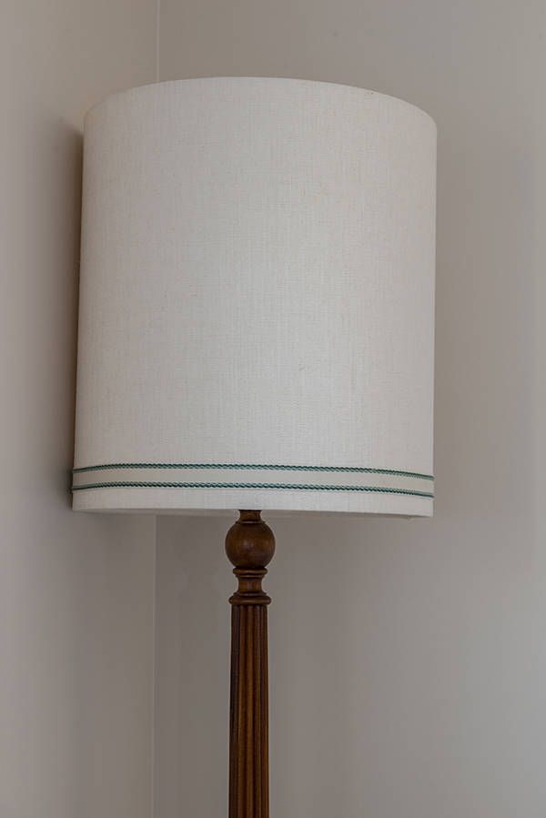 white lampshade