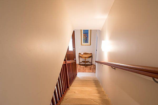 wood staircase