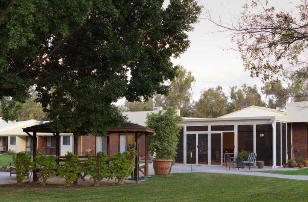 exterior view of building