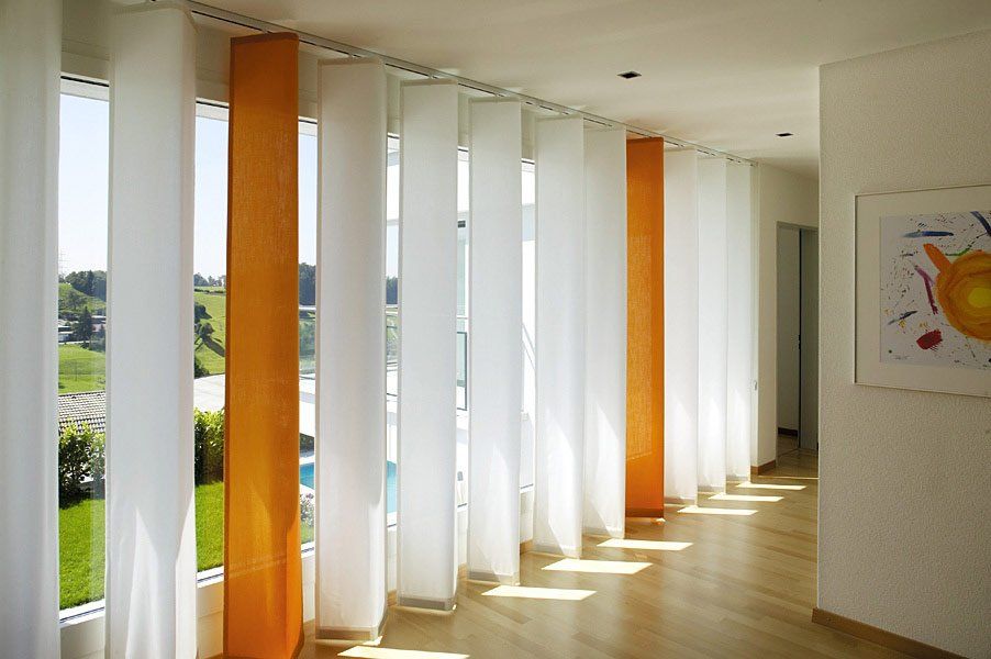 contemporary window treatments