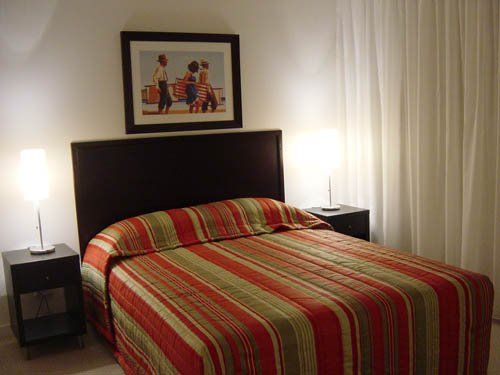 room with bed