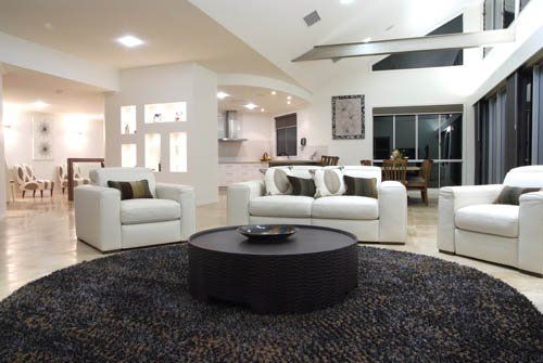 modern living room with