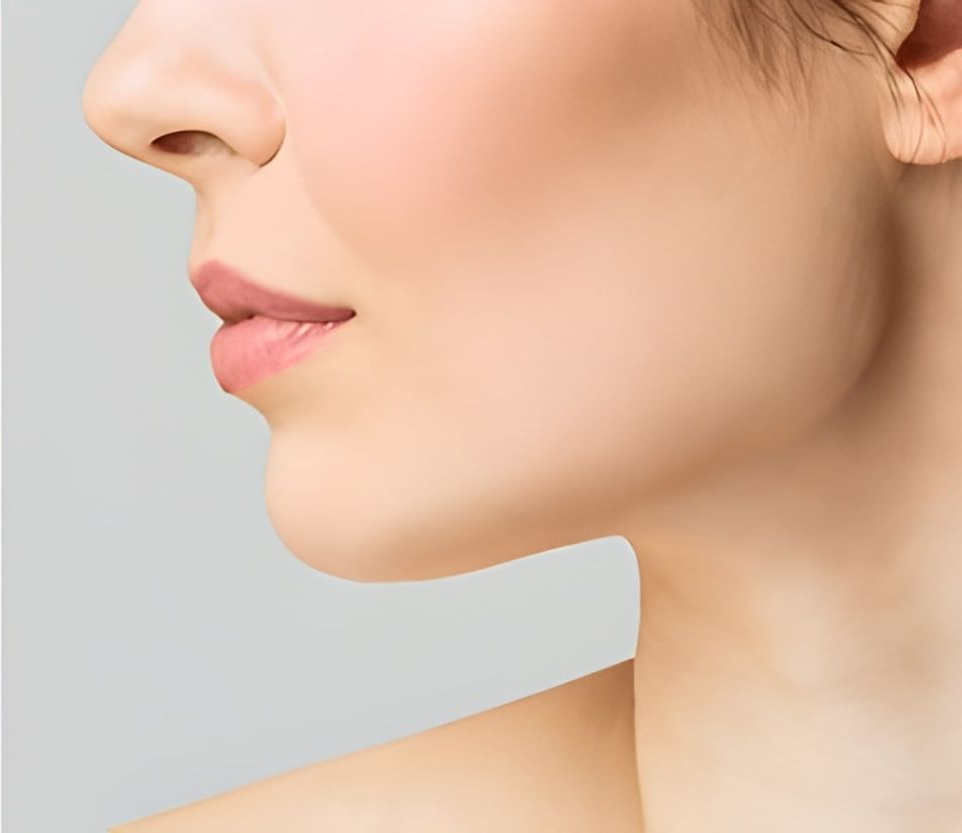 Profile View of a Person With Smooth Skin and Think Chin — Bespoke Longevity and Aesthetic Medicine In Southport, QLD