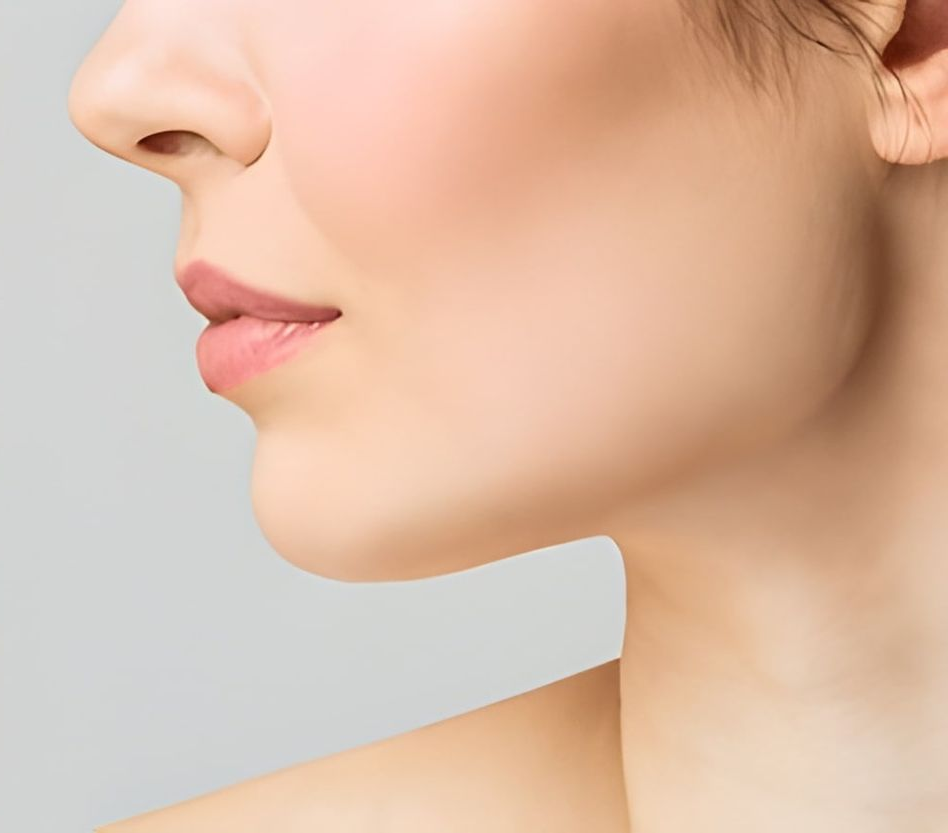 Side Profile of a Person's Face, Showing Chin and Neck — Bespoke Longevity and Aesthetic Medicine In Southport, QLD