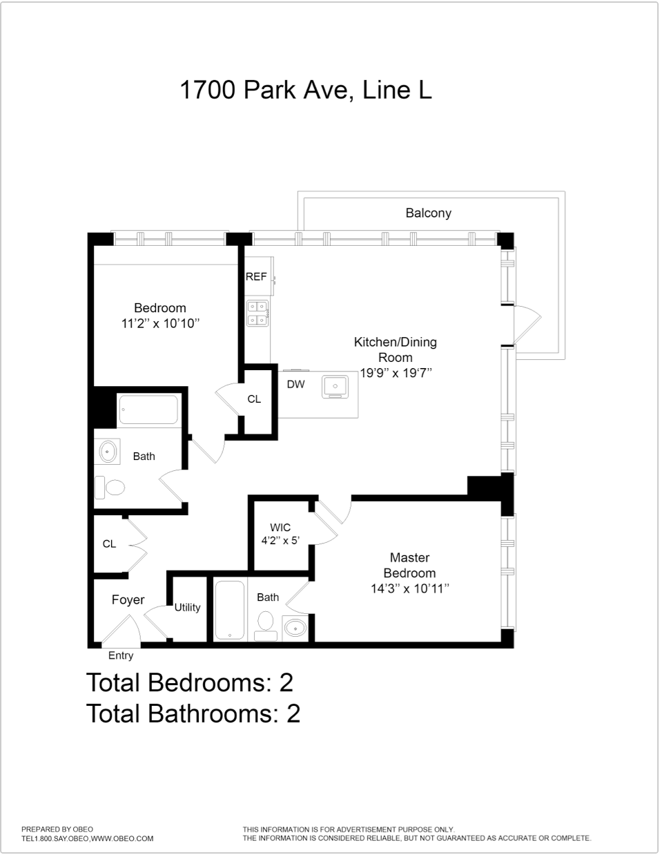 Line L Floor Plan