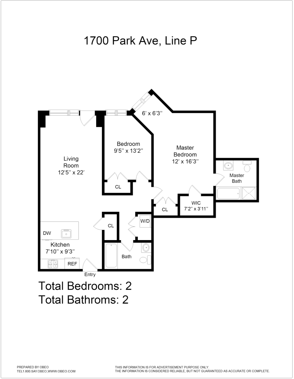 Line P Floor Plan