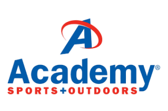 Academy Sports + Outdoors logo: blue